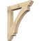 Ekena Millwork Imperial Slat Rough Sawn Bracket, Douglas Fir, 6"W x 42"D x 48"H BKT06X42X48IMP06RDF - alternate 1